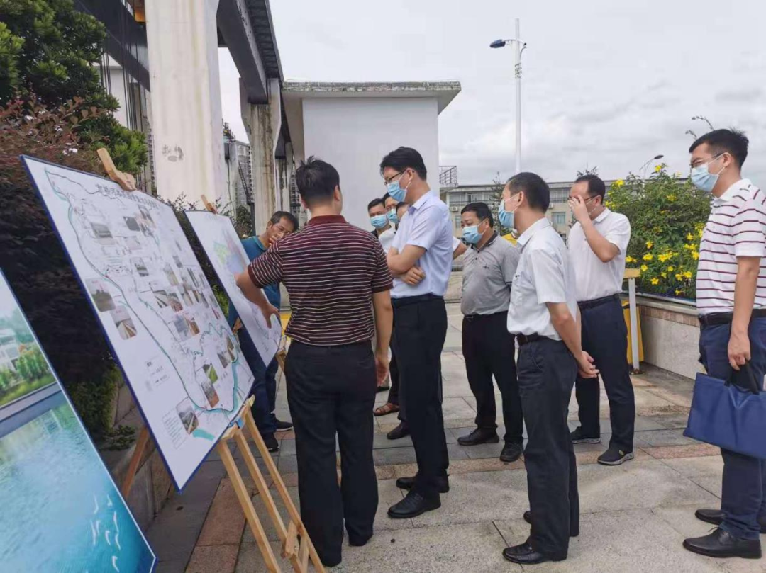 萝岗区水利局领导团队及水利事业未来展望