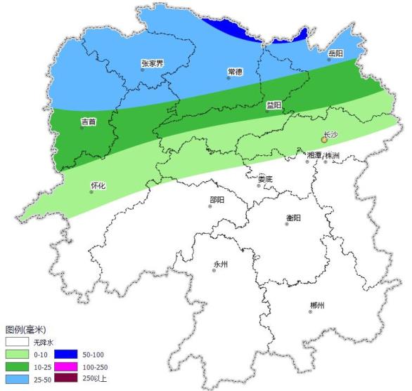 北安乡最新天气预报通知