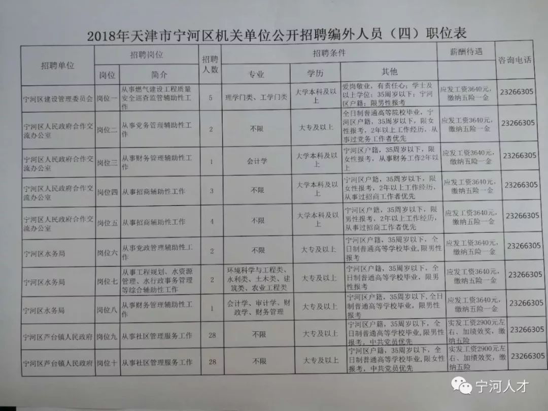 宁河县统计局最新招聘信息全面解析